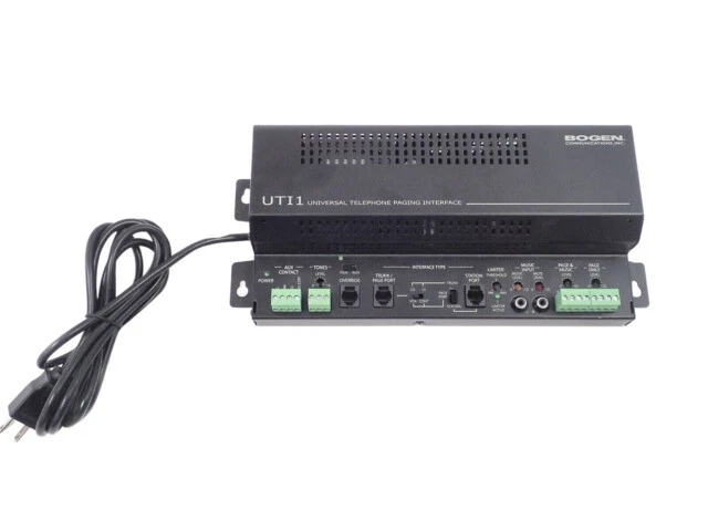 Bogen UTI1 Single Zone Paging Controller