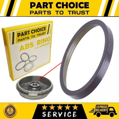 REAR ABS MAGNETIC PICKUP TONE RING Fits NISSAN MICRA MK4 K13 2011-ON DRUMS - Image 1 of 3