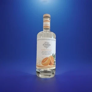 Empty Tequila Bottle 21 Seeds Valencia Orange Label, 750 ml - Picture 1 of 9