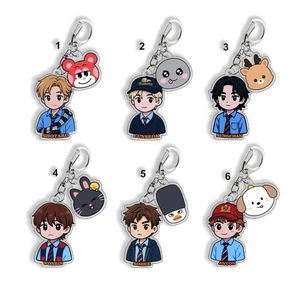 Kpop RIIZE Personaje de Dibujos Animados Acrílico Llavero Bolsa Accesorio Llavero - Imagen 1 de 9