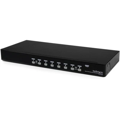 StarTech 8 Port 1U Rackmount USB KVM Switch with OSD - Image 1 of 4