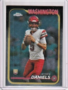 Jayden Daniels Rookie #201 - 2024 Topps Chrome (RC) Commanders - Imagen 1 de 2