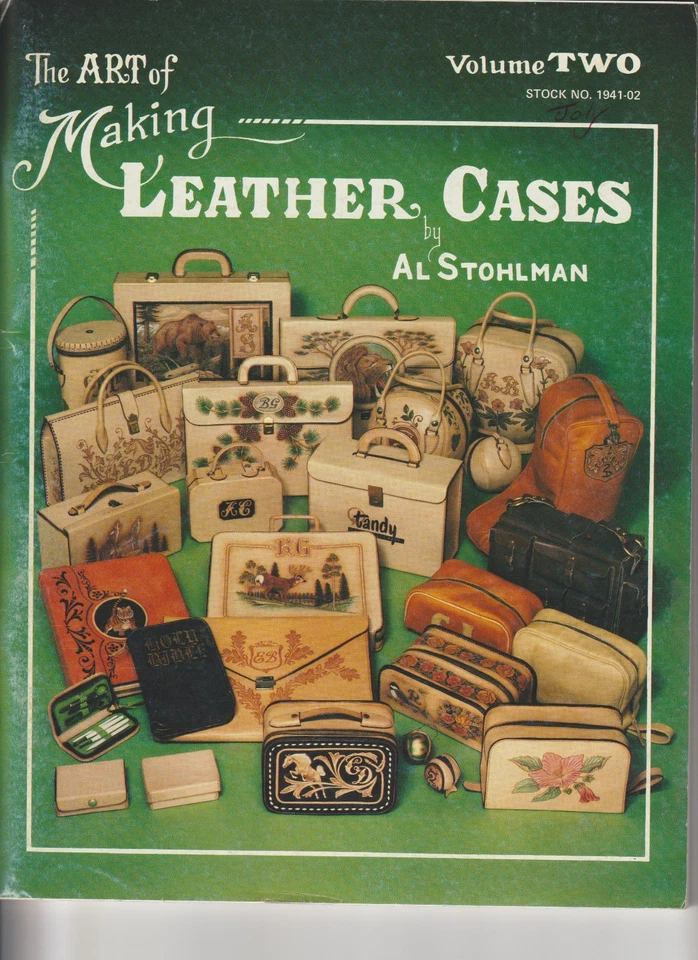 Estuches de cuero The Art of Making de Al Stohlma, volumen 2, 123 páginas Foto 1 de 1