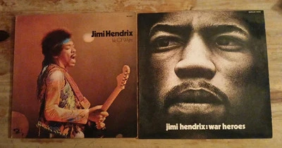Jimi Hendrix, Isle of Wight, War Heros. 1970 France Pressings. - Image 1 of 4