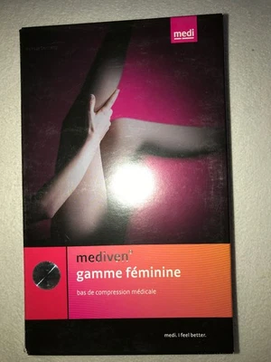 Mediven Elegance medizinische Kompressionsstrümpfe CCL 2, Gr. 6 gazelle neu - Bild 1 von 4