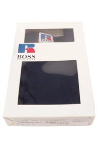 HUGO BOSS Boxer Uomo Blu Cotone con Logo (INT M) - Foto 1 di 2