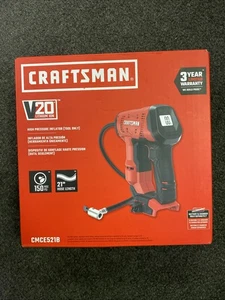CRAFTSMAN V20 Air Compressor Portable, Cordless Tire Inflator, up to 150 PSI Tir - Picture 1 of 3
