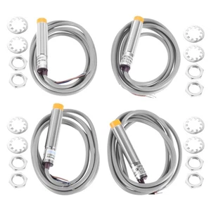 4Pcs LJ12A3-4-Z/BX Unshielded M12 Inductive Proximity Sensor Approach Switches - Picture 1 of 6