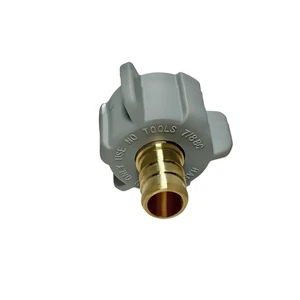 ADAPTADOR GIRATORIO TUERCA 10 PIEZAS 1/2" PEX X 7/8" BC (BALLCOCK), CRIMPADO LATÓN SIN PLOMO - Imagen 1 de 6