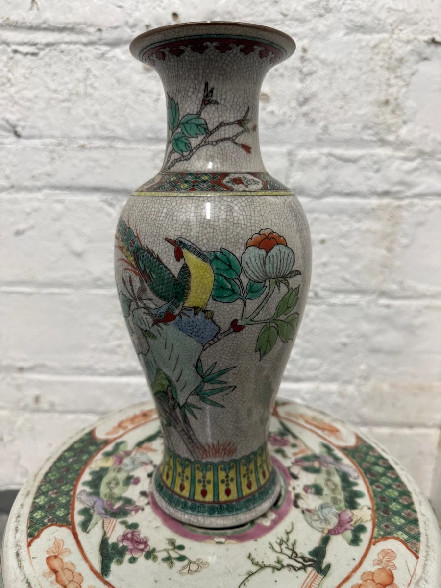 大花瓶中国古董花瓶| eBay