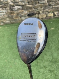 Hippo Hybrid2 Maraging 21° 4 Hybrid Regular Graphite Shaft Hippo Grip L/H Golf - Picture 1 of 12