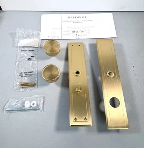 Baldwin Hollywood Hills 6945033ENTR Einsteckschloss Eingangstürverkleidung Vintage Messing - Bild 1 von 9