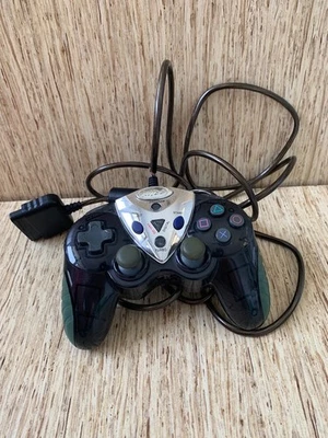 PlayStation 2 Intec Wired Rumble Controller  *FOR PARTS OR REPAIR - WIRE ISSUE* - Image 1 of 4