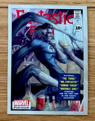 2023 Upper Deck Marvel Platinum Cover Variant WI55 MR FANTASTIC - FANTASTIC FOUR - Image 1 of 2