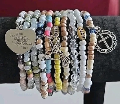 Michele's Attic Boutique Bead & Charm Bracelets (10PCS) - Wholesale Mix 364335 - Image 1 of 4