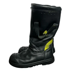 HAIX FIRE HUNTER XTREME Boots MEN SIZE 7.5 M FIREFIGHTER STEEL TOE BOOTS $596 - Picture 1 of 11