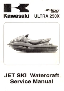 OEM Genuine Kawasaki Dealer/Owners Service/Repair Manual Jet Ski Ultra 250X 2007 - Bild 1 von 2