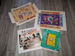 STARLUX ancien 4 couvercles de boite jamais montés formant poster - Foto 1 di 13