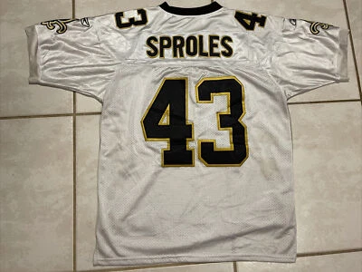 REEBOK New Orleans Saints Darren Sproles NFL 球衣男式 50 码 — 第 1/4 张图片