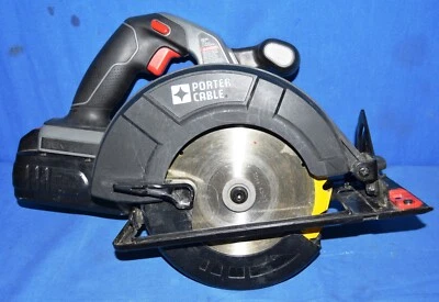 Porter Cable 18v 6.5-inch Circular Saw PC186CS-With Battery 4.5 Ah Works Good. - Image 1 of 2