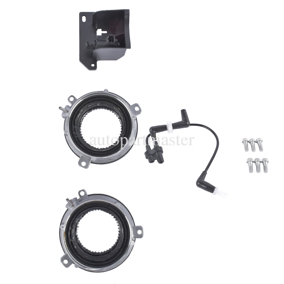 Auto Hub Lock Actuators Vacuum Solenoid Purge Valve Kit for Ford F150 Truck NEW - Image 1 of 4