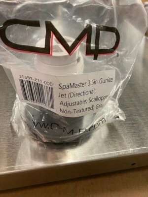 CUSTOM MOLDED PRODUCTS 3.5In Gunite Jet (Dir, Adj, Scp, Non-Tex) Gray (NEW)