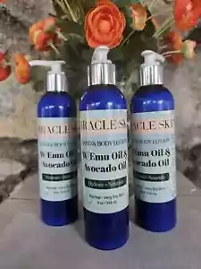 Emu Oil & Avocado Oil Supreme Hand & Body Lotion. Rich! FREE SHIPPING! - Picture 1 of 6