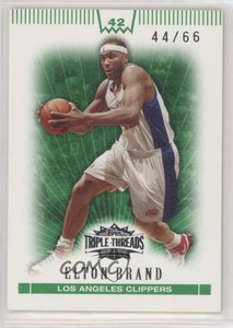 2007-08 Topps Triple Threads Emerald /66 Elton Brand #52