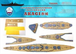 Shipyard 1/700 700066 Wood Deck IJN Battlecruiser Akagi for Fujimi - Picture 1 of 1