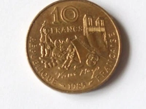 Frankreich 10 Francs VICTOR HUGO 1985 Gewicht 10 g Kupfer-Nickel - Bild 1 von 2