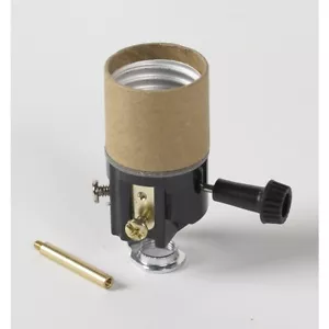 SERVALITE 250 Watt schwarz hart verdrahtet Metallschale Licht Steckdose L062U - Bild 1 von 1