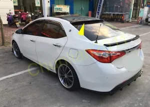 Rear Roof Factory Style Spoiler Wing ABS for 2014-2018 Toyota Corolla 4dr Sedan - Bild 1 von 8
