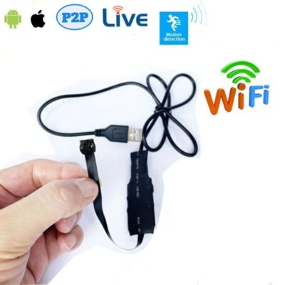 128GB HD 4K 1080P Wireless WIFI IP Mini USB kleinste Micro Kamera Video DVR CAM - Bild 1 von 4