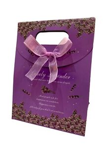 Luxury Flowers Polka Dots Lavenda Candy Jewellery Sweats paper gift bags paper
