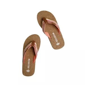 Weird Fish Arundel Cork Flip Flops - Desert Rose - Sizes UK 6 & 7 - Was £25 - Picture 1 of 4