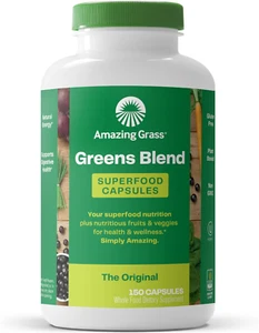 Greens Superfood Powder: Greens Powder with Digestive Enzymes & Probiotics, Orga - Picture 1 of 12