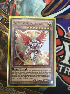 1x (M/NM) *ITALIAN* Archlord Kristya DESO-EN050 Super Rare 1st Edition YuGiOh - Picture 1 of 4