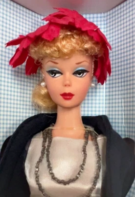 Juego de cercanías Barbie muñeca caja Mattel 1959 coleccionistas solicitan reproducción 1998 Foto 1 de 4