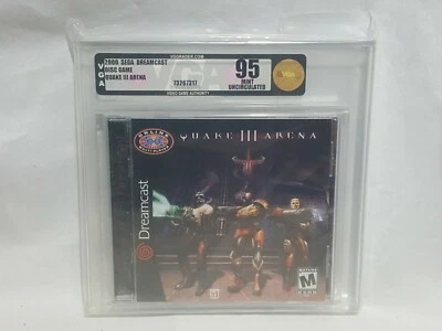 NEW Quake III Arena Sega Dreamcast VGA 95 UNCIRCULATED Mint Gold Graded Game 3 - Image 1 of 4