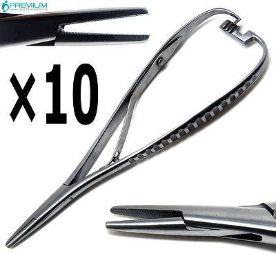 10件装牙科矫正针托Mathieus 5.5英寸钳子钳新工具 — 第 1/4 张图片