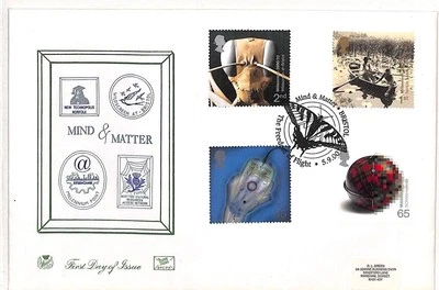 GB Bristol Mind & Matter Millennium FDI Cover {samwells}PTS 2000 AZ432 - Image 1 of 3