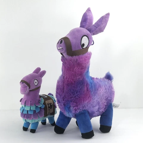 Lot of 2: 7 in & 12 in Fortnite Loot Llama Plush Stuff Toy Gamer Gift Epic Games Cover