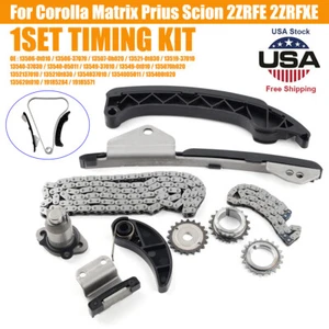 NEW Timing Chain Kit Oil Drive Set For Corolla Matrix Prius Scion 2ZRFE 2ZRFXE - Picture 1 of 8