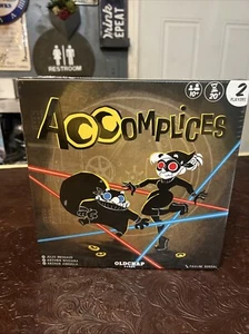 Accomplices Board Game New Sealed Old Chap Games Cooperative Party Game 2 Player - Picture 1 of 15