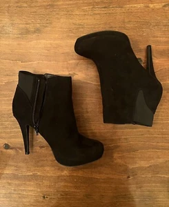 Thalia Sodi modische schwarze Damen-Stiefeletten Größe 8 M - Bild 1 von 5