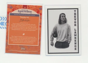2021 Topps x Trevor Lawrence #49 Varsity Jacksonville/Clemson RC - Foto 1 di 1