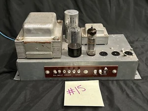 Hammond Organ H AO-35 7 Vintage Reverb Amp Tube Pre Amplifier Guitar Project Etc - Picture 1 of 8
