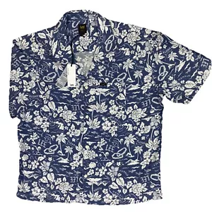 BNWT LEE Mens Large Loose Fit Hawaiian Short Sleeve Shirt - Picture 1 of 7