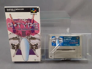 NINTENDO SUPER FAMICOM SFC R-TYPE III 3 The Third Lightning JP Version Boxed - Picture 1 of 11