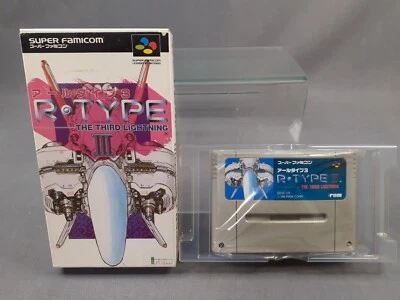 NINTENDO SUPER FAMICOM SFC R-TYPE III 3 The Third Lightning JP Version Boxed - Image 1 of 4